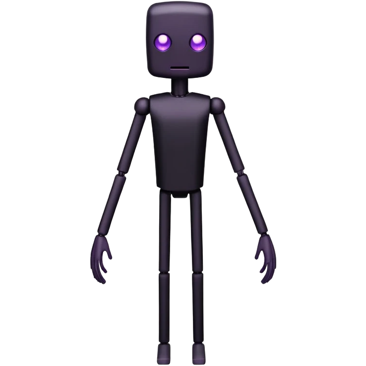 minecraft enderman  emoji