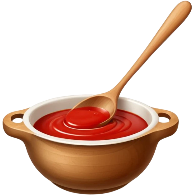 sauce with wooden spoon emoji