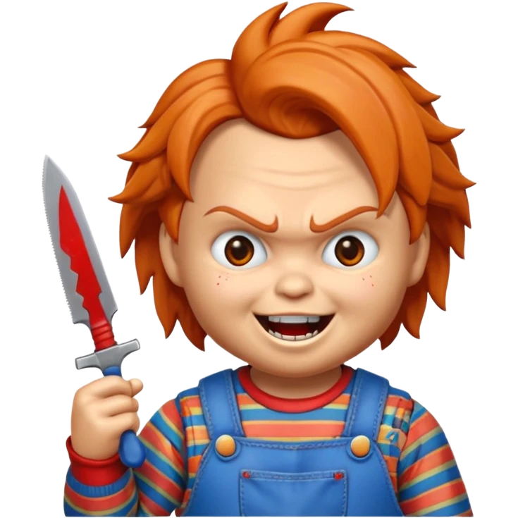 Un emojin de chuky emoji