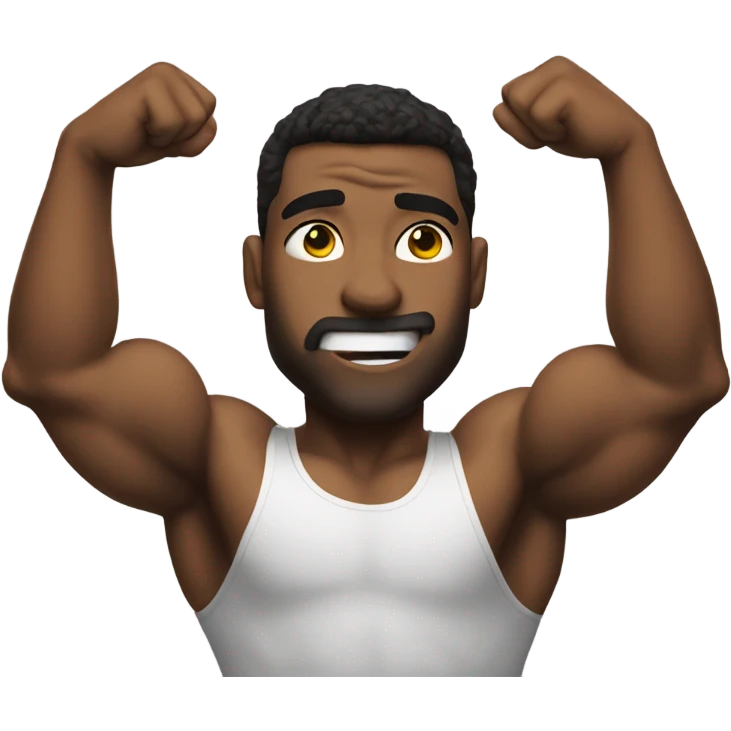 Me flexing emoji