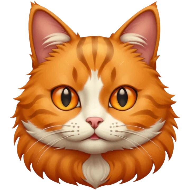 Cat with squinted eyes emoji