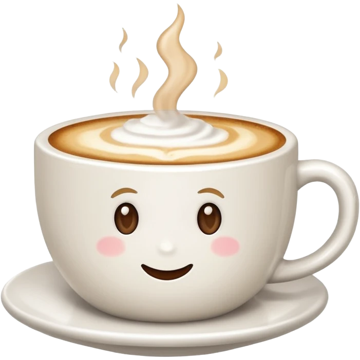 The Star Cappuccino emoji