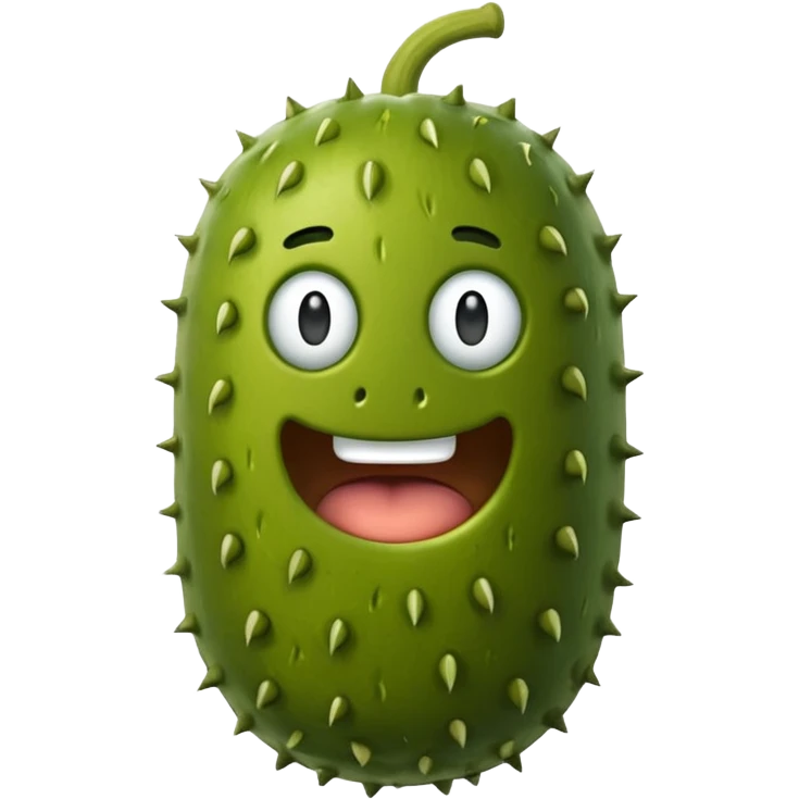 Muscle pickle emoji
