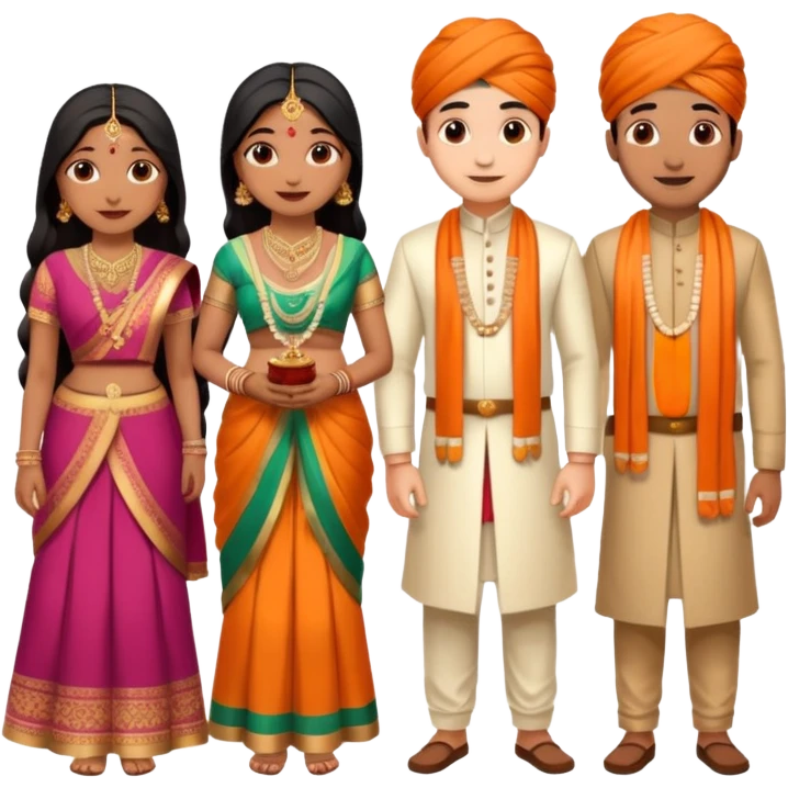 indian engagement ceremony emoji