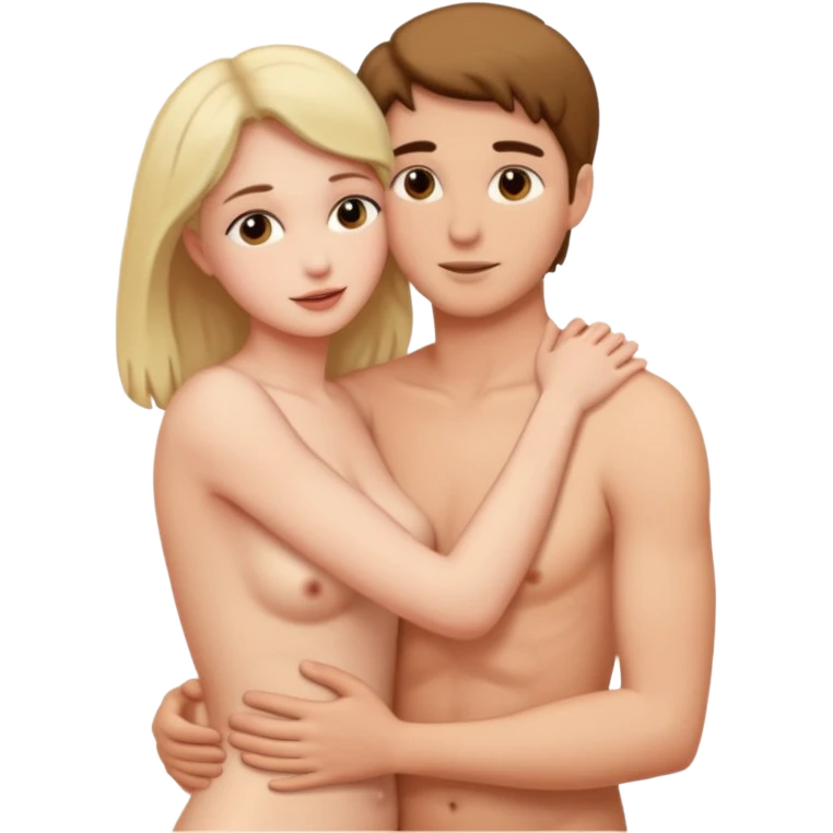 Nude couple emoji