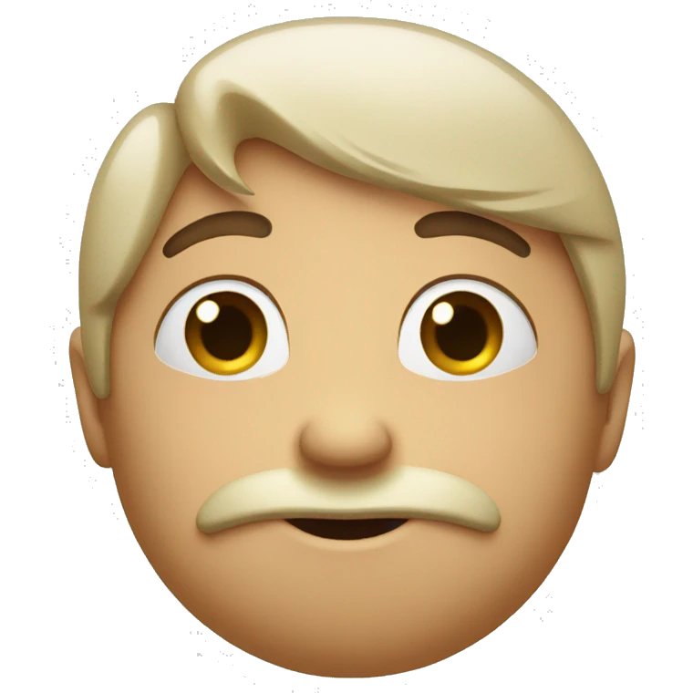 Bashful kissing face emoji