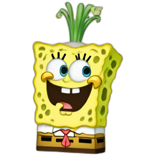 SpongeBob and Patrick  emoji