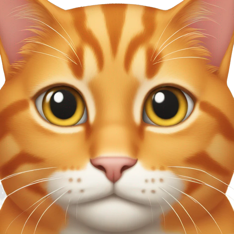 Orange cat emoji
