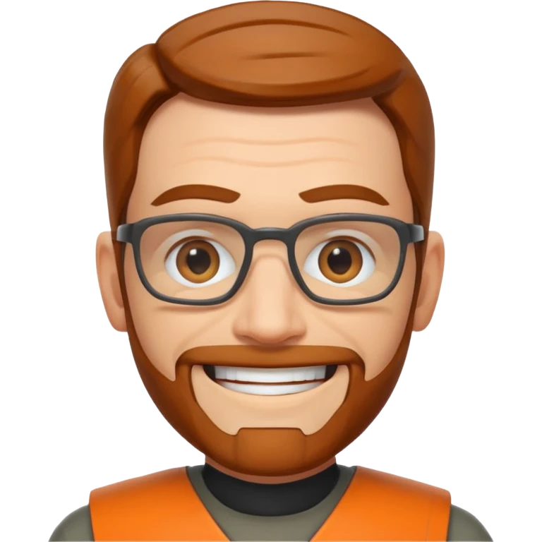 gordon freeman smiling just head  emoji
