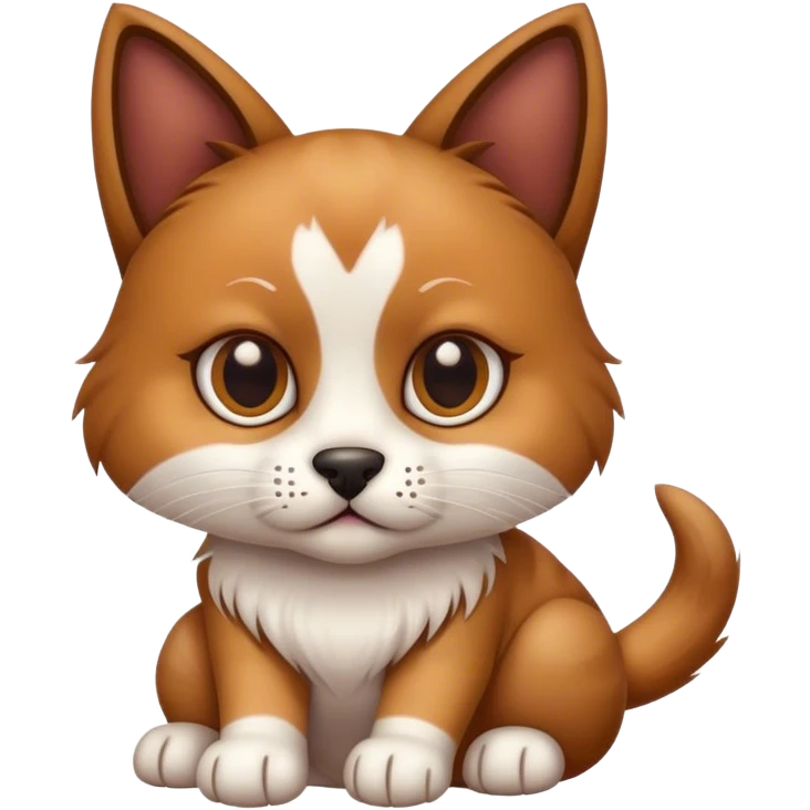 dog emoji cat emoji hybrid emoji