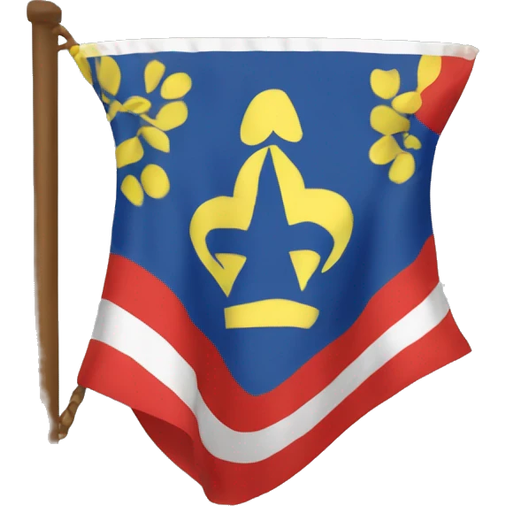 drapeau Tchétchéne  emoji