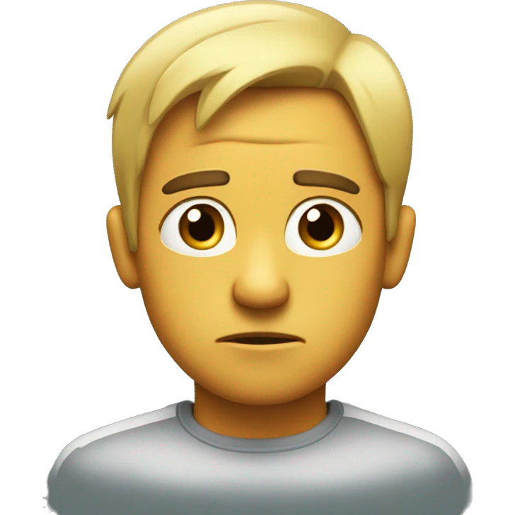 Disappointed side eye  emoji