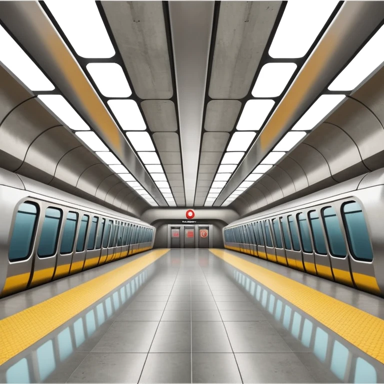 сделай современное метро в стиле ссср emoji