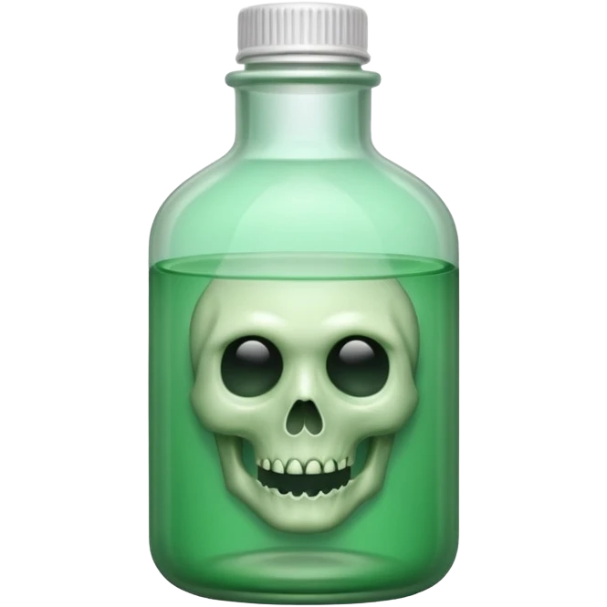 creepy embalming fluid bottle emoji