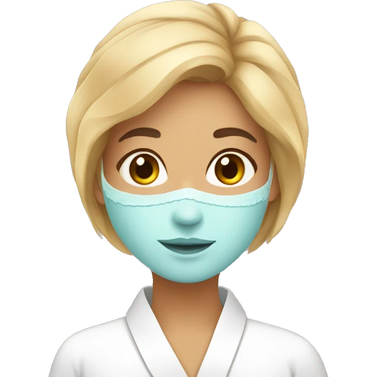 SPA MULHER ROSTO emoji