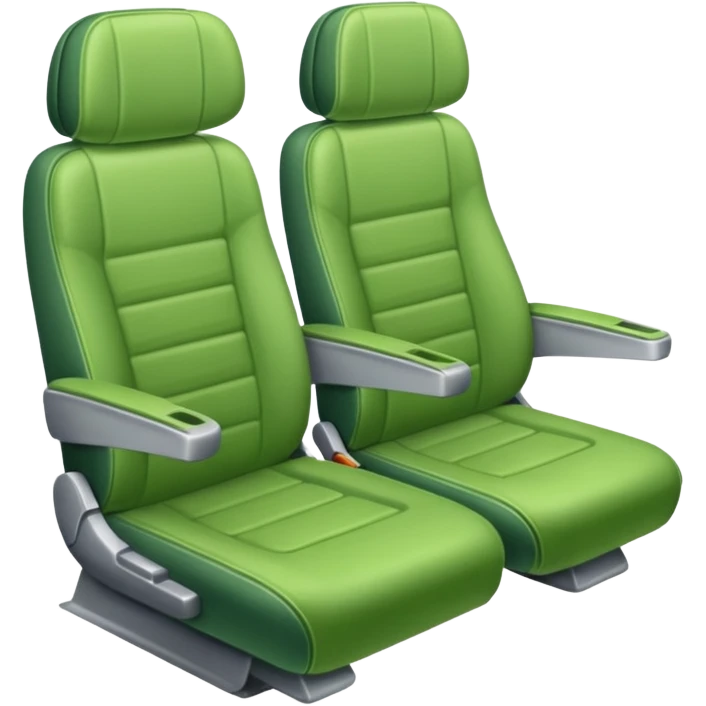 green plane seat emoji