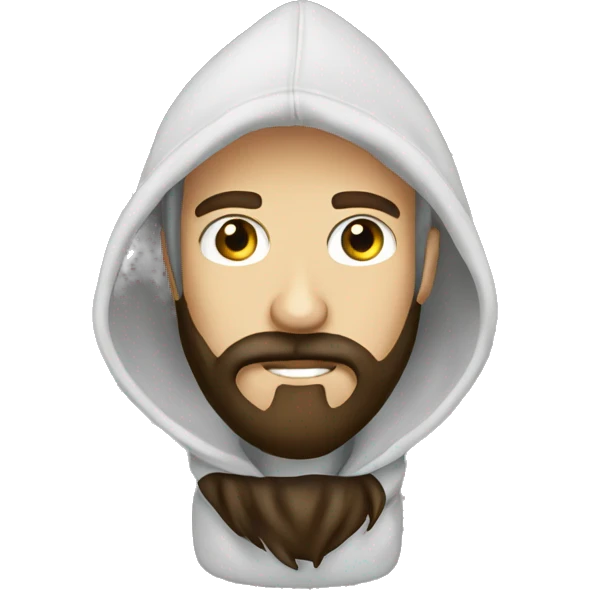 Stalker beard hoodie  emoji