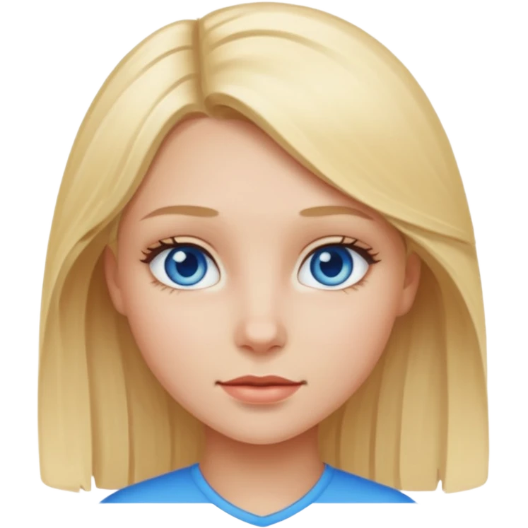 blonde girl emoji