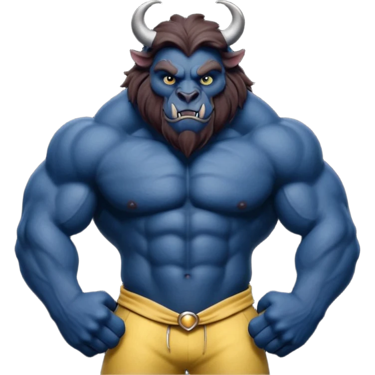 Beast from Beauty and the Beast Movie emoji