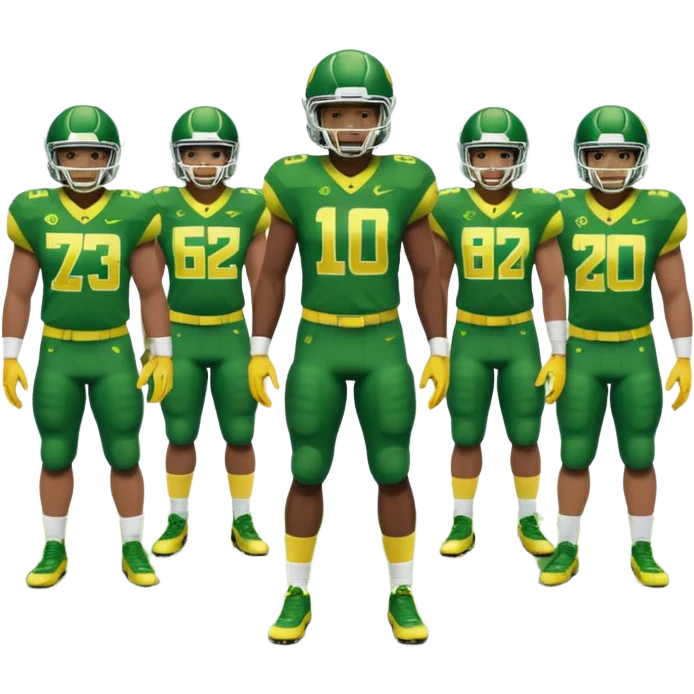 Oregon ducks football emoji