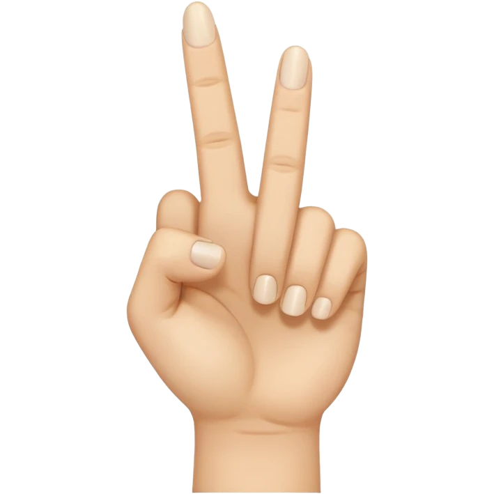 Hand with Middle finger up emoji