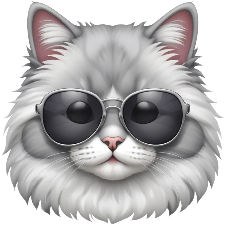 Cat wearing sunglasses emoji