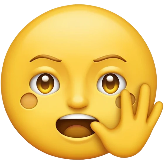 A emoji slapping its face emoji