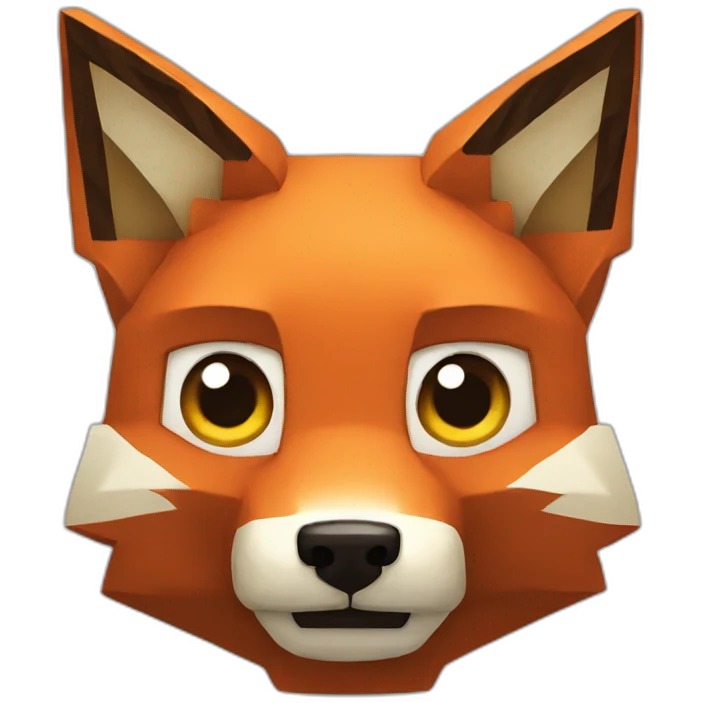 Minecraft Fox emoji