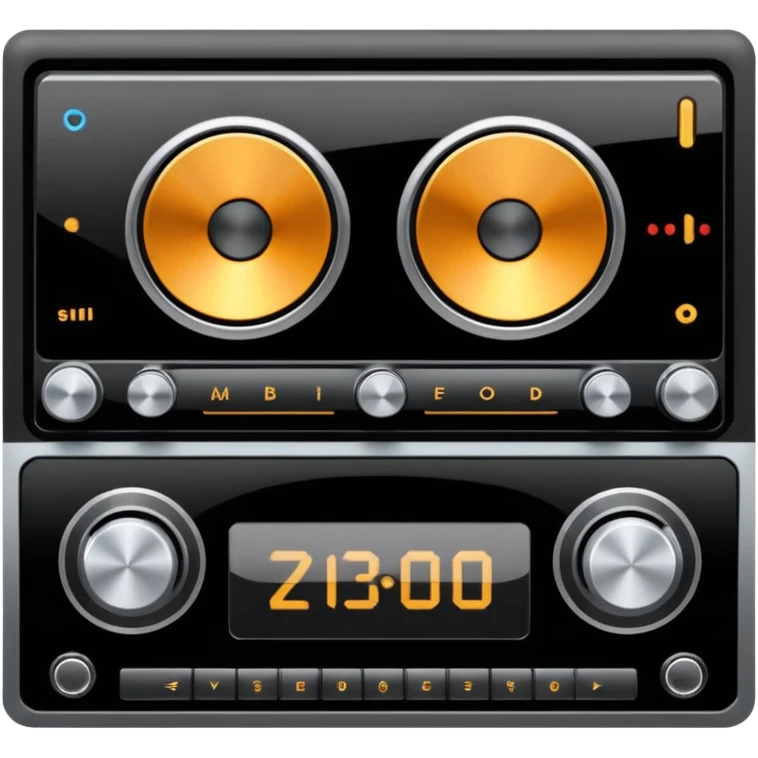 loud music in car emoji