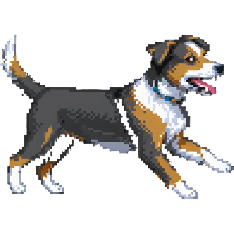 fast running dog emoji