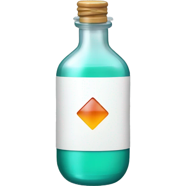 chemicals in bottle emoji