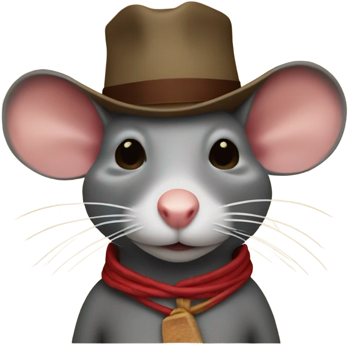 Rat terroir in sombrero  emoji