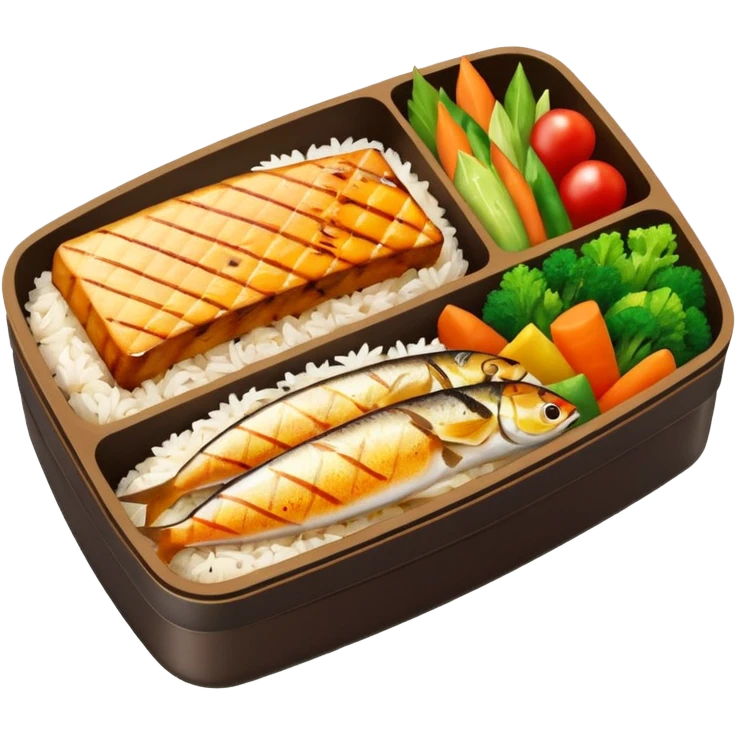 Bento box emoji