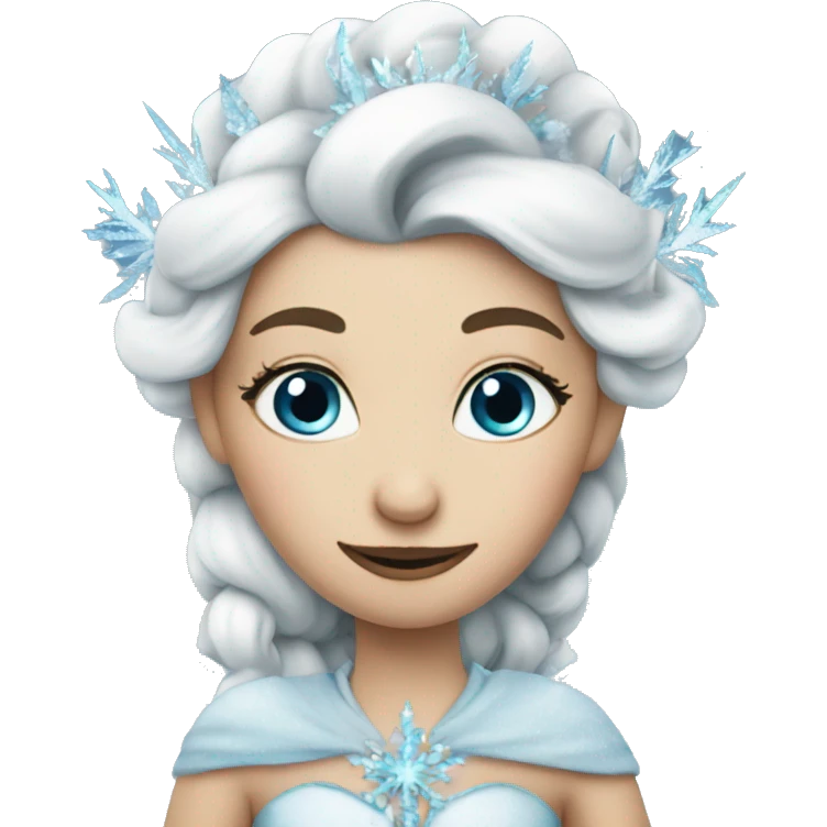 fairy-tale Snow Queen emoji