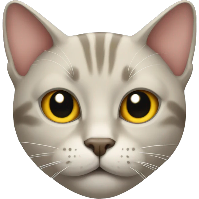 cat emoji with a human face emoji