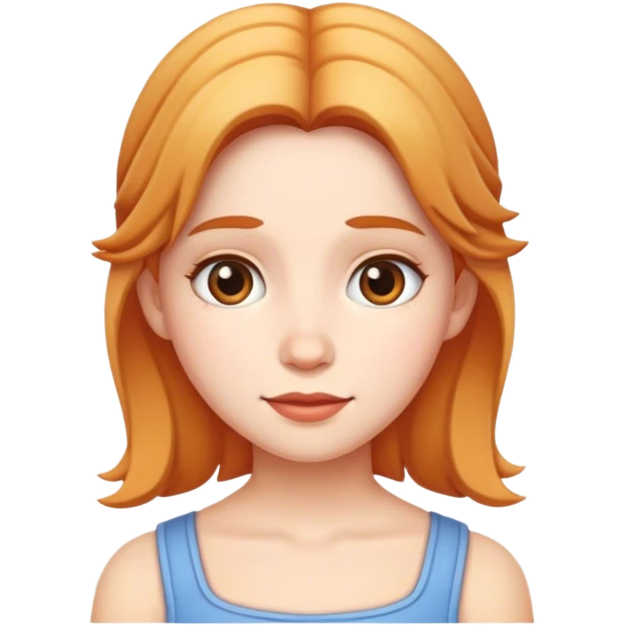 Wendy from the restaurant wendy's emoji