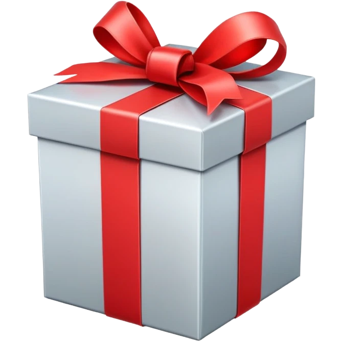 car in present box with ribbon emoji