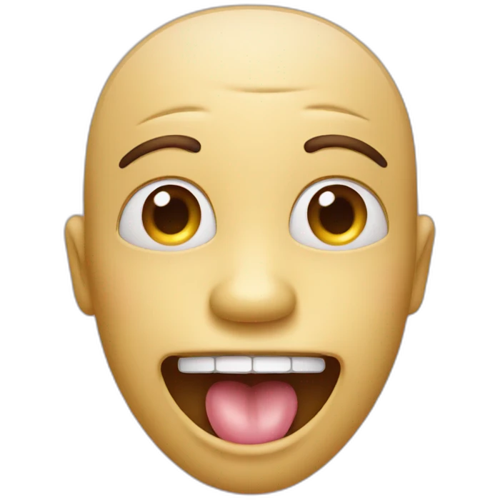 face with tongue emoji