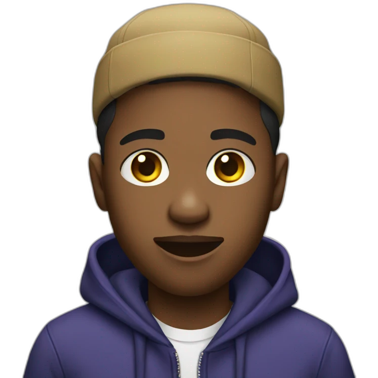 rapper boy  emoji