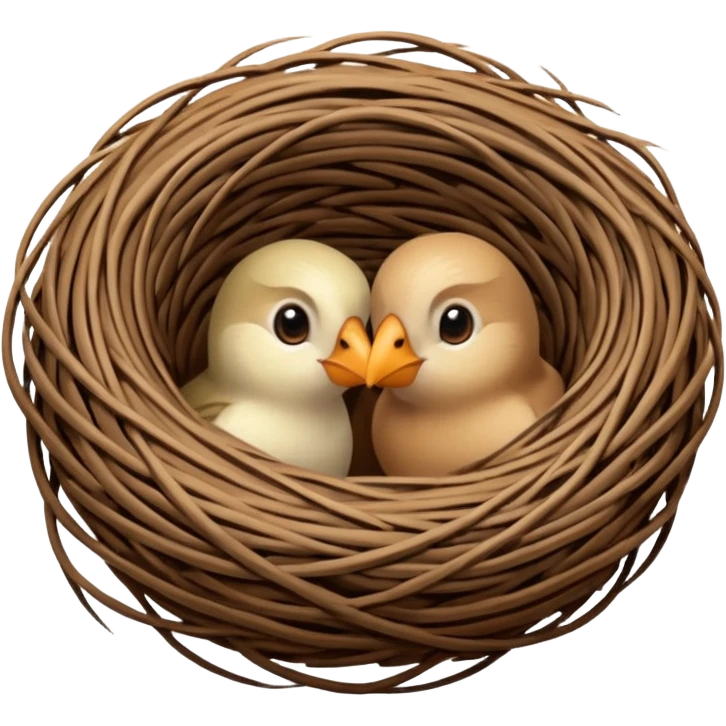 nest bird emoji