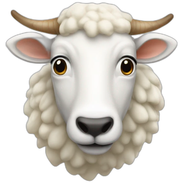 Chèvre qui broute emoji