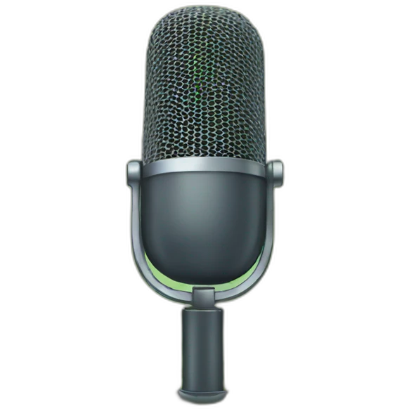mic in the forest emoji