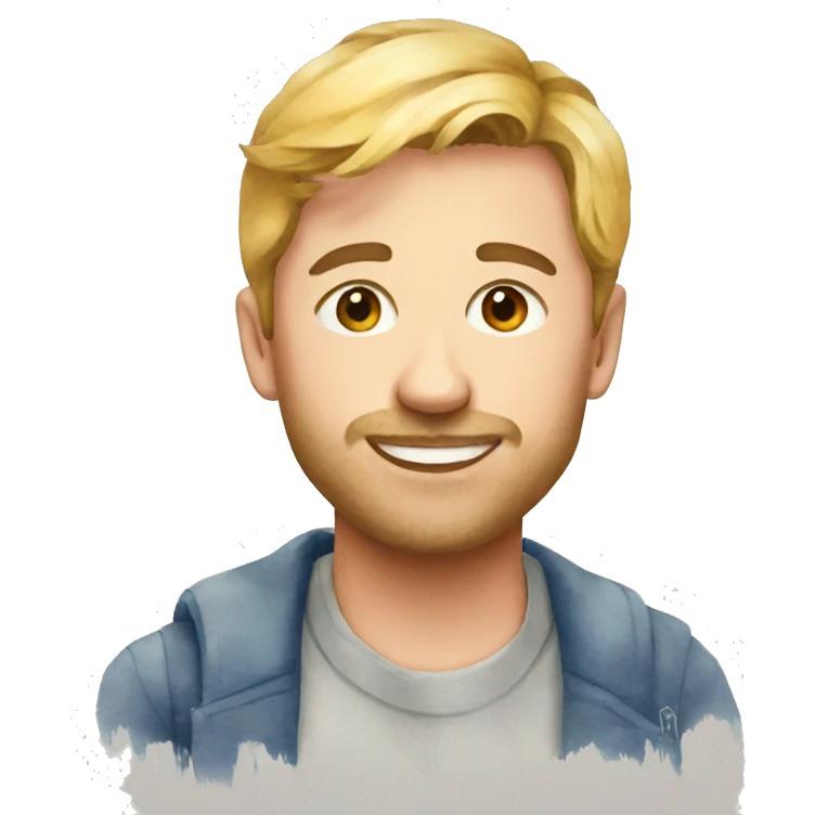 watercolor emoji art emoji