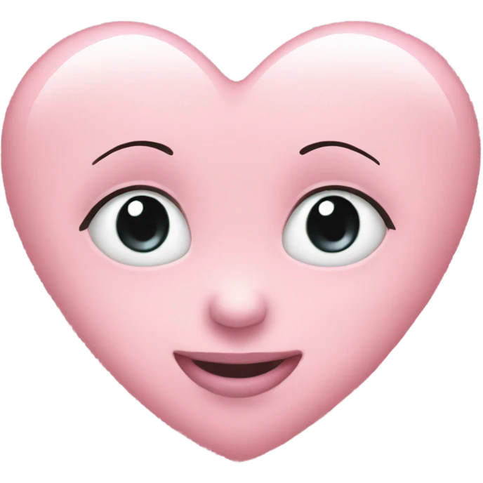 baby pink heart emoji