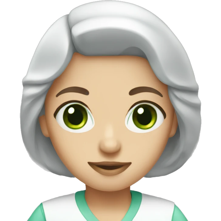 nurse green eyes emoji