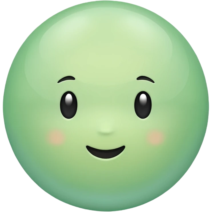 make !  light Green color emoji