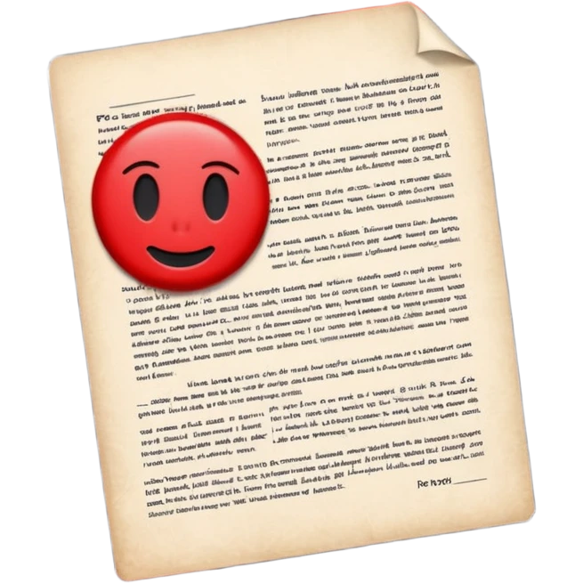 thumbnail picture mac os, pdf document physical written paper, red wax mark elegant emoji