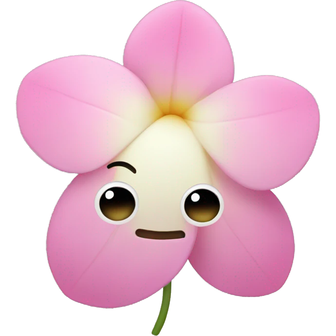 Cute flower emoji