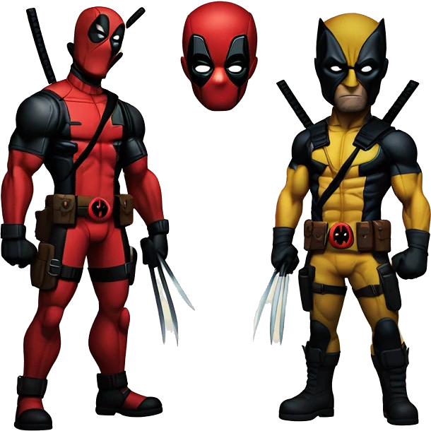 Deadpool x wolverine  emoji