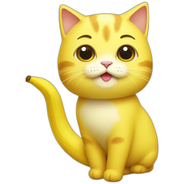 Banana cat emoji